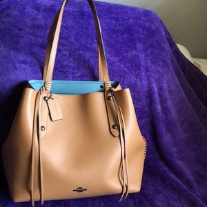 Authentic retail coach tote bag.